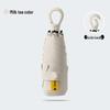 New Macaron Color Five-Fold Ultra-Light Sun Protection Compact Mini Umbrella with Buckle Handle