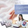 Imabari Towel Towel Face Towel Made In Pink Perfect for Baby FT2 Set, Gift, 100% Cotton, Japan, Sara-la (Sarara) "Irodori" 2-Piece Set, & White,