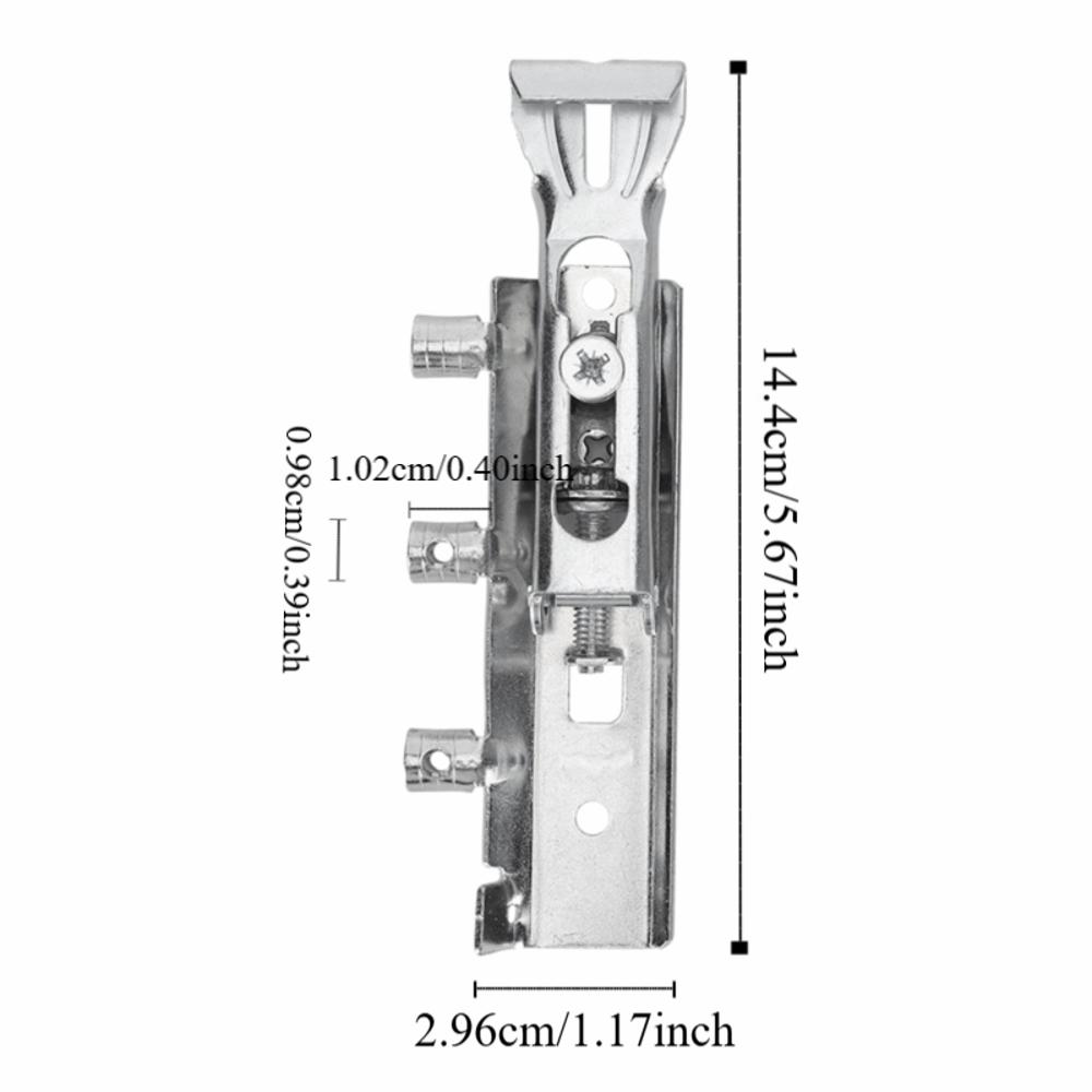 Adjustable Cabinet Suspension Rail Concealed Cold Rolled Steel Cabinet Rail Zinc-Plated Easy To Install Cupboard Hanging Weight