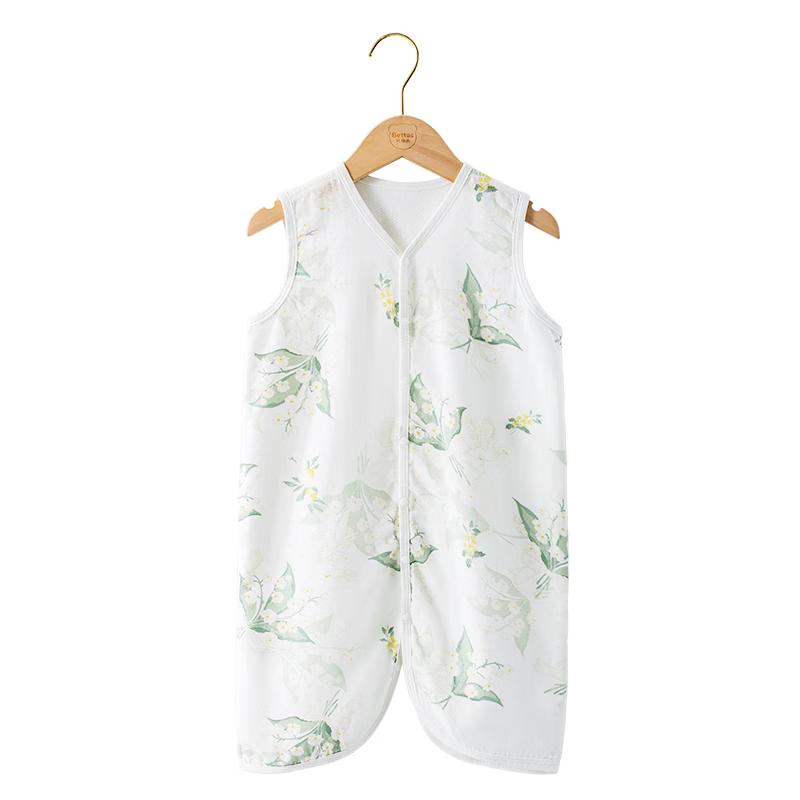 Bamboo Cotton Mesh Baby Vest Summer Sleeping Bag XL (91-110cm, 3-4 years)