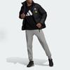 Adidas Heart Embroidery Outdoor Solid Color Sports Warm Down Jacket Men Jacket Black GV5350(TEAM378-BXCX-X1)