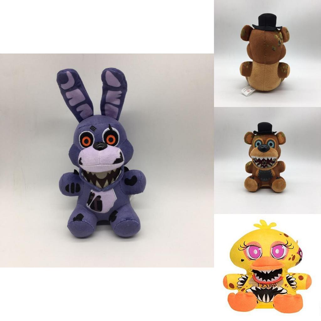 Five Nights At Freddy's Plush Toy Soft Stuffed Animal Chica Bonny Foxy Kids Gift 18cm