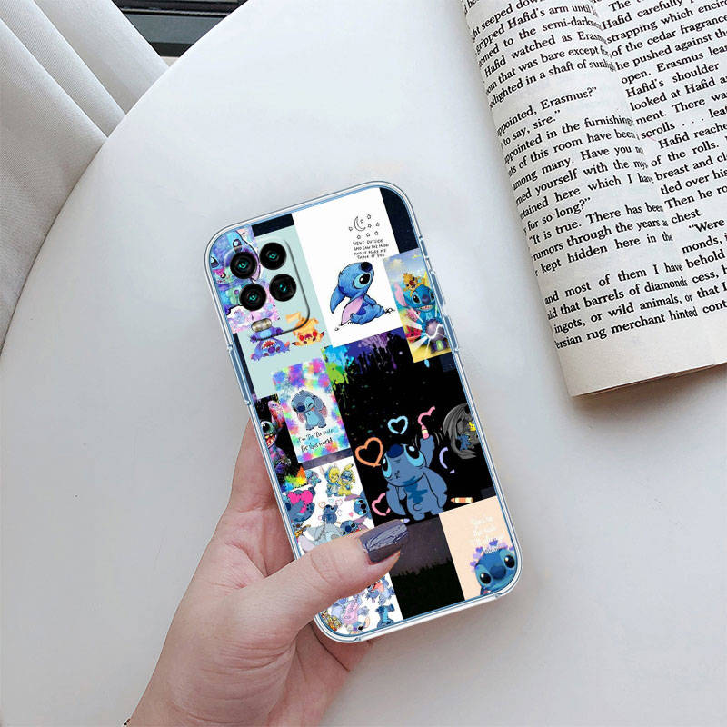 JO37 Lilo Stitch Pouzdro na telefon pro Motorola G34 G32 G31 G14 G84 G62 E32 G24 G72 G71 G73 G85 G200 G60S G60 G52 G51 G50 G42 G41 G32 G30