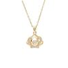 Agile Crown Necklace: Women's High-End Fashion Clavicle Chain - Trendy and Versatile Accessory