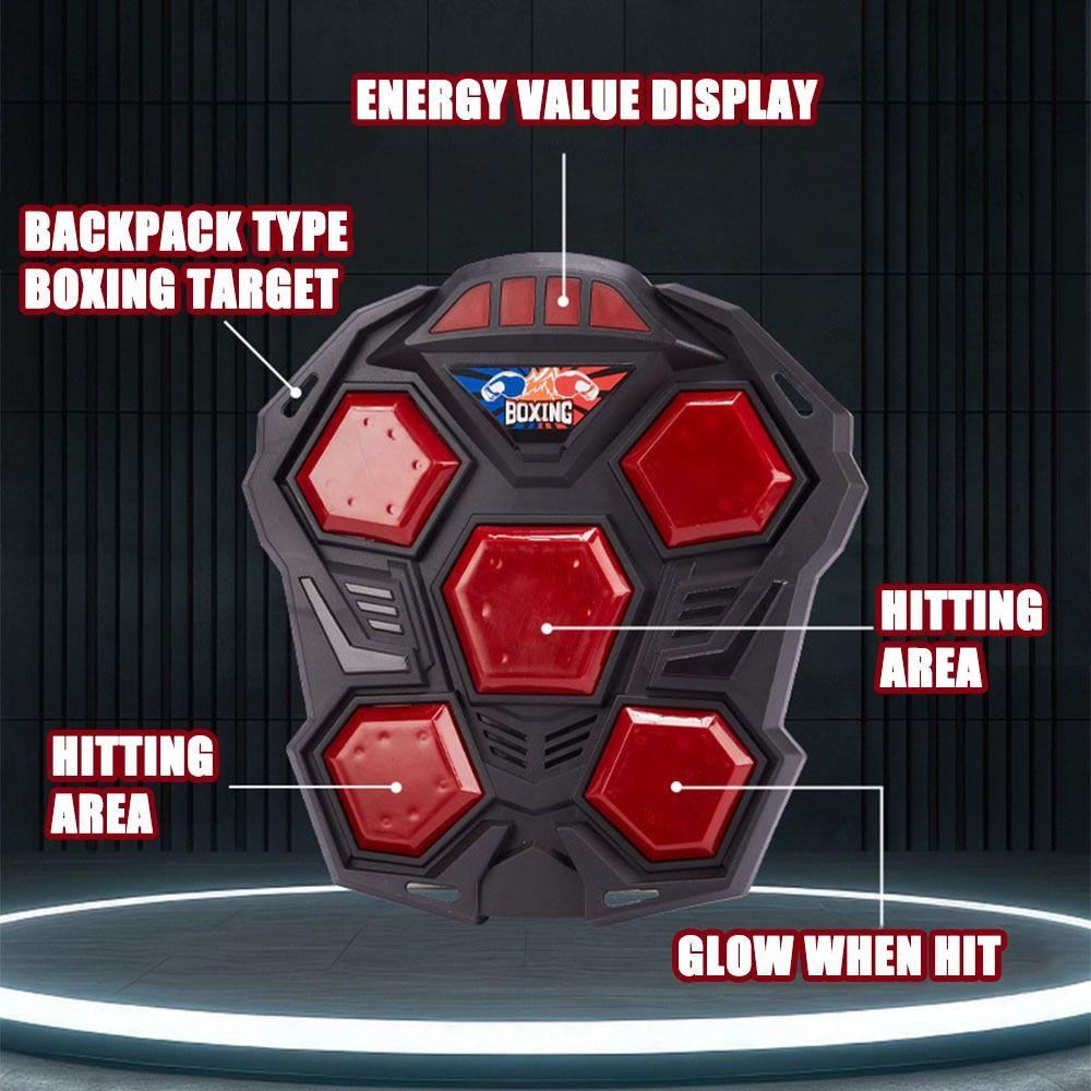 Creative Electronic  Boxing Trainer Lighted Wearable Boxing Machine  Friend Party