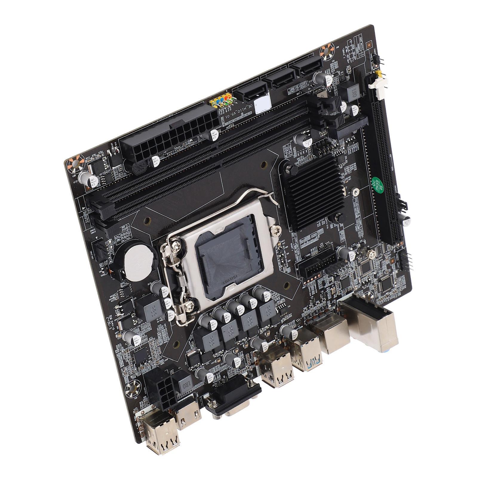 

Материнська плата H110 Двоканальна пам ять DDR3 Інтерфейс M.2 LGA1151 Pin 4xUSB2.0 2xUSB3.0