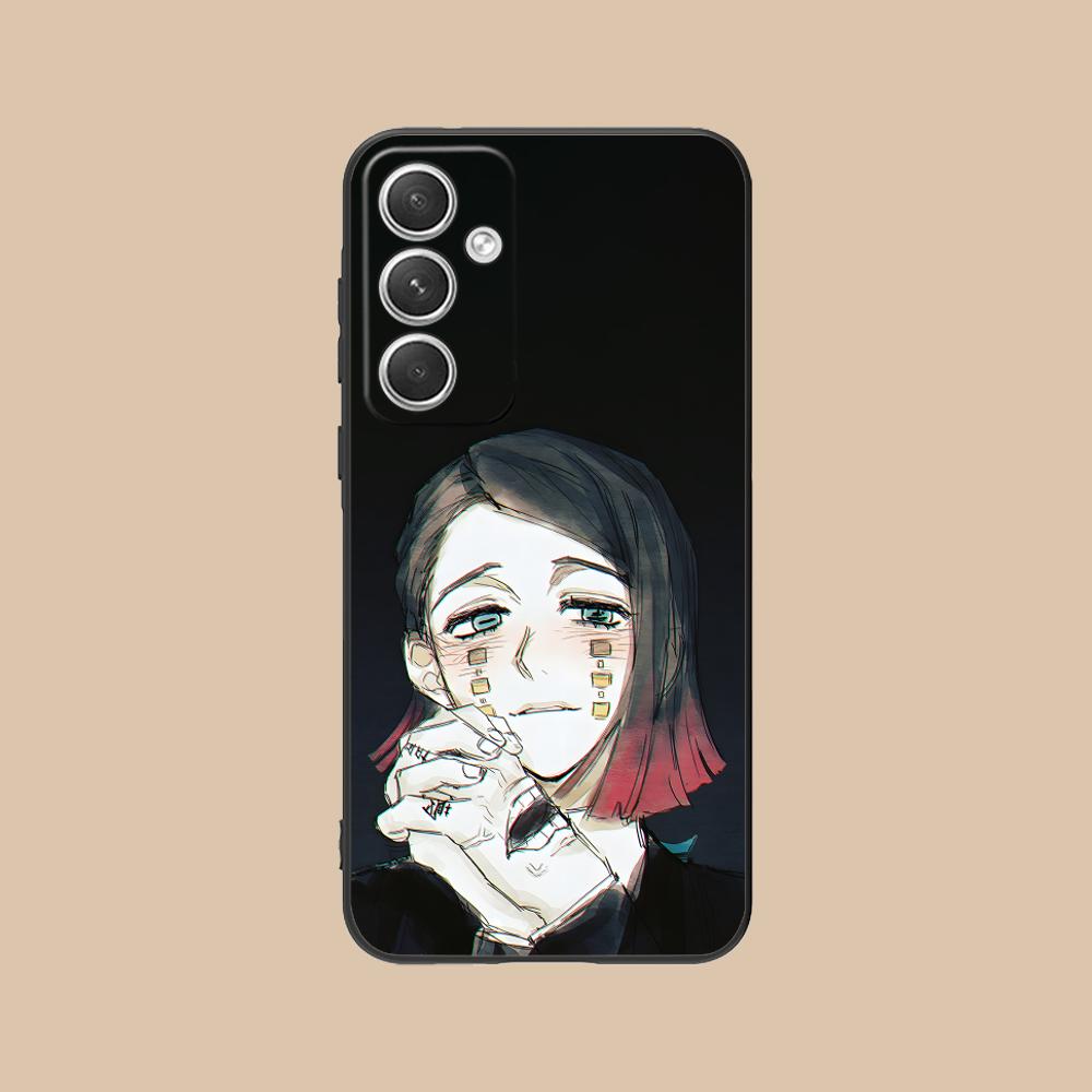 Demon Slayer Enmu Tamio Phone Case for Samsung Galaxy S25 S24 S23 S22 S21 S20 Note20 Plus FE Ultra Colour Printing Cover Pretty
