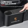 1Pcs Trash Can Auto Emblem Garbage Box Bin Storage Car Accessories For Porsche Boxster Cayenne Panamera Macan Cayman 911 918 996 917 991