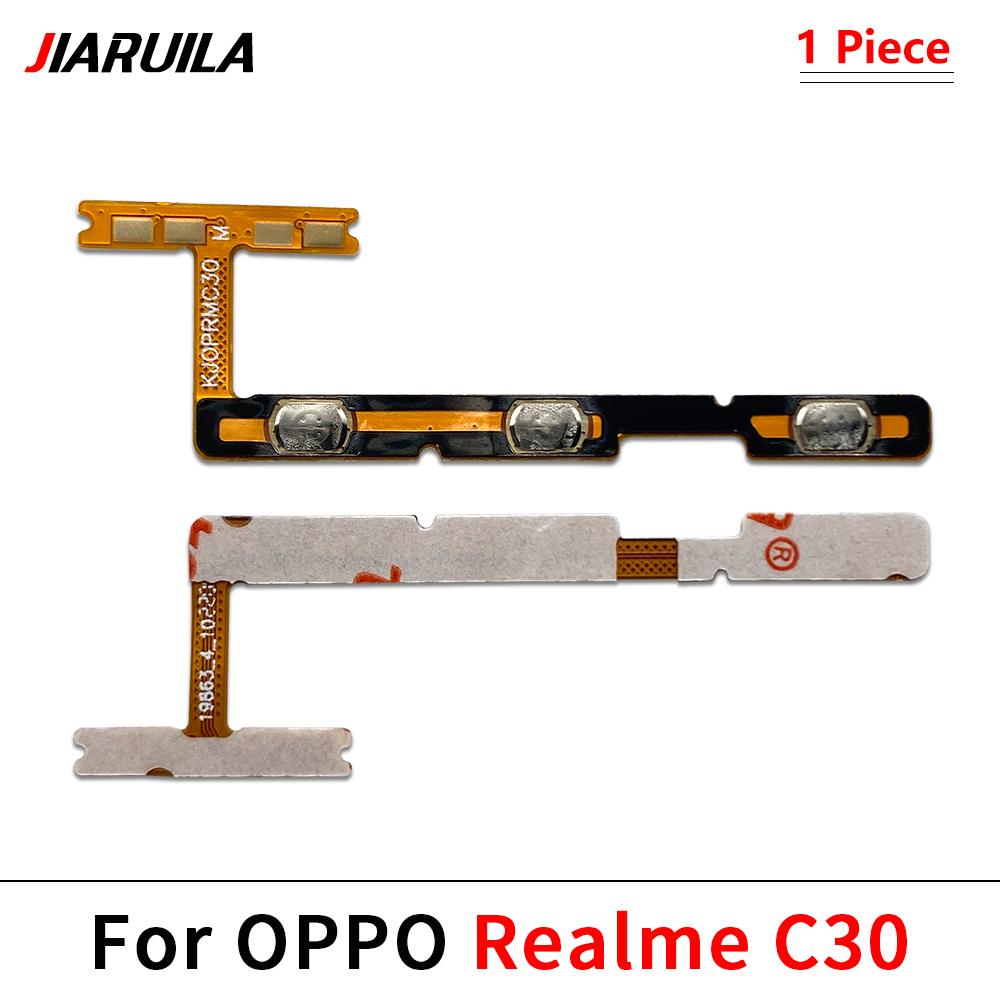 Power Switch On/Off Button Volume control Key Button Flex Cable For Oppo A91 1G Find X1 Realme 9 11 Pro C11 1111 1116 C11 C11 C1