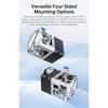 Double Gear Direct Drive Hotend For V2X 3D Printer Extruder, Metal Drive Easy Change Filaments Lightweighted