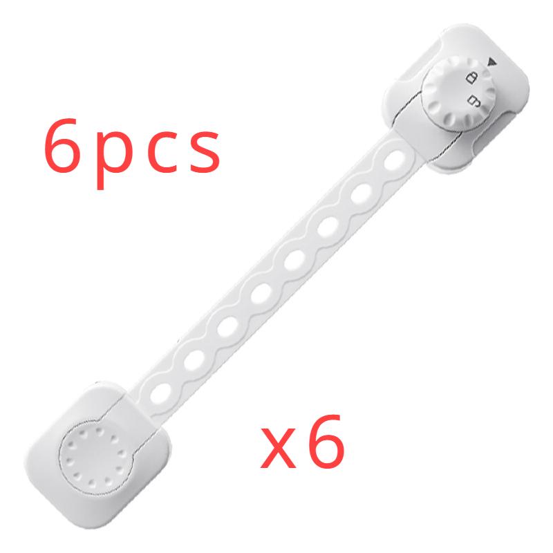 

2/6 шт. Противозащемляющий замок для ящика детского шкафа, раздвижная дверь, окно, многофункциональный защитный замок для безопасности детей