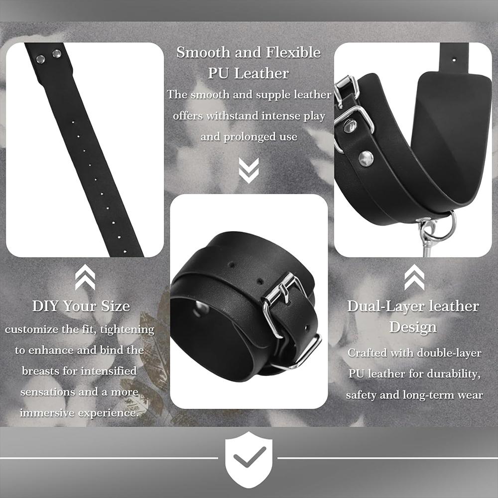 Pussy Handcuffs Sex Toys Games for Couples Slave Harness Cuffs Bondage Straps Erotic Obedience Turn Female Sex Kits 18+