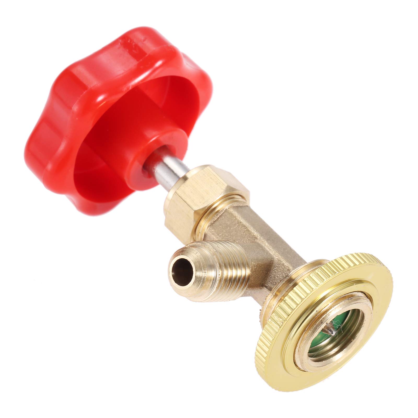

MtsooningR134a Tap Valve Can Opener Valve Service Can Valve Car Air Conditioner Gas Charge HFC-134a Refrigerant Supplies Bottle Opener M141/4