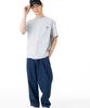 NEW ERA Short Sleeve Pocket Snow Gray Size XL Mini Brand Logo T-Shirt