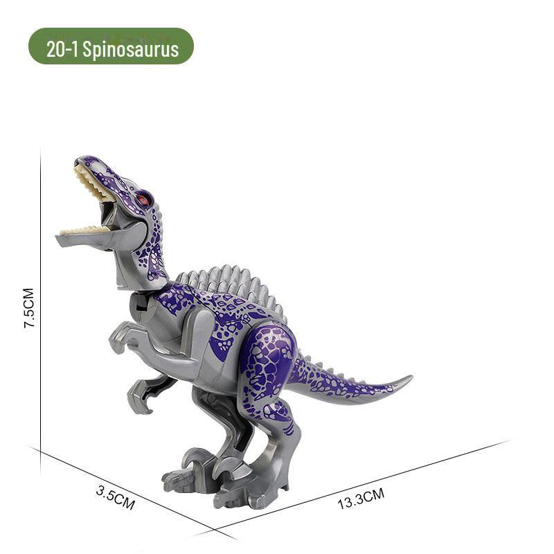 Dinosaur Building Blocks Scene Supplement Pack with Large and Small Particles - One Piece Delivery