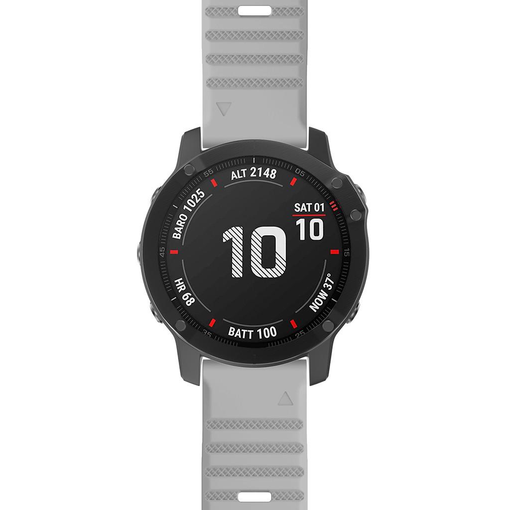 Silikon-Schnellverschluss-Uhrenarmband für Garmin Fenix 6, 6x, 5 und Fenix 3 (22mm/26mm)