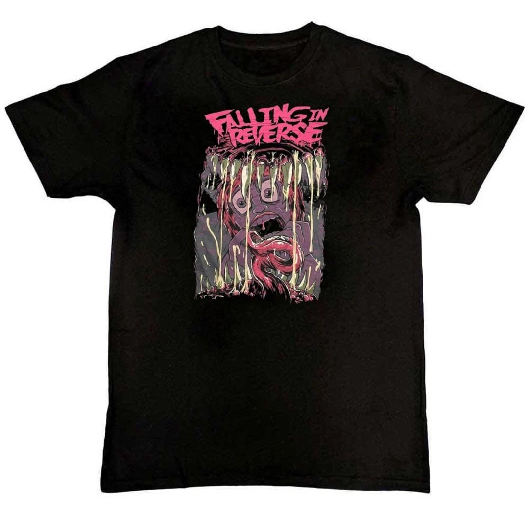Falling In Reverse Band Graphic Print Mens T-Shirt L