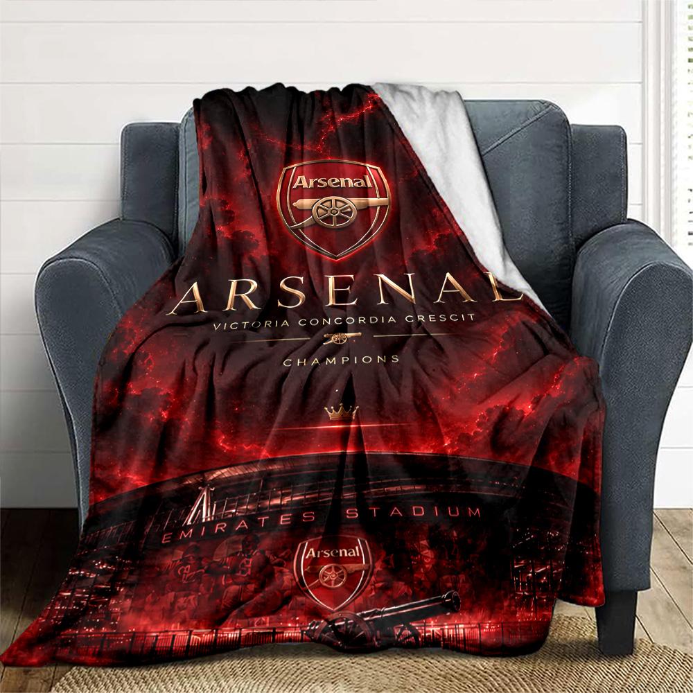 Arsenal Blanket Soft & Cozy Perfect for Office Sofa Office Chair for All Seasons Digital Print Ideal Gift For Birthday Valentine'S Day