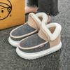 Bag Heel Cotton Slippers Winter Warm Thick-soled Indoor Home Couple Piled Thickened Autumn and Winter Cotton Shoes
