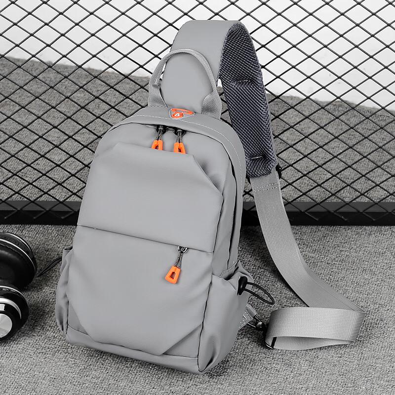 Men s Multi-functional Water-Resistant Oxford Crossbody Bag