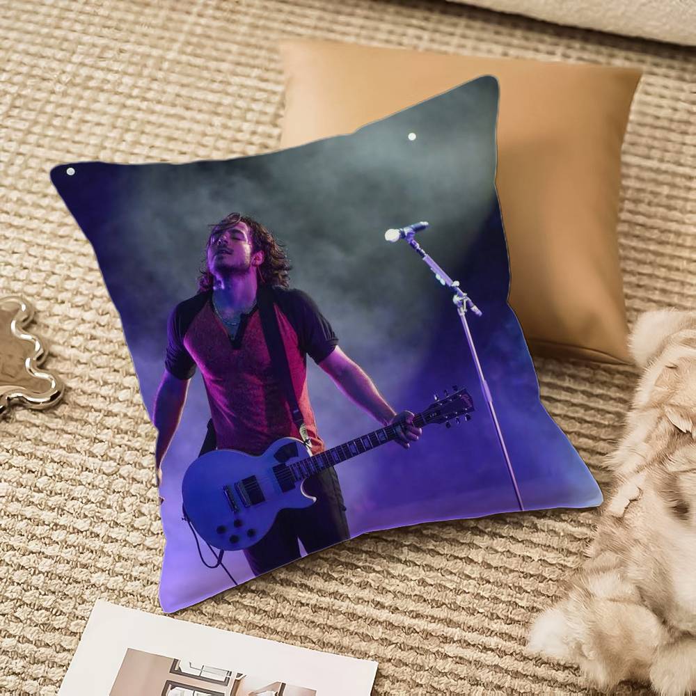 

J-Jose M-Madero S-Sarajevo Pillow Case Anti-dustmite Invisible zipper Sofa Bed 12x12Inch