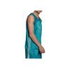 Adidas Originals Trefoil Embroidered Crew Neck Sleeveless Vest Men Tops Blue H11436