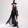 Halloween, New Witch Vampire Witch Black Dress, Masquerade Party Costume