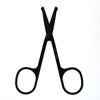 Small Scissors Scissors Scissors For New 1Pc 3.5" Stainless Steel Mini Portable Curved Mustache Nose Ear Hair Remover Trimmer