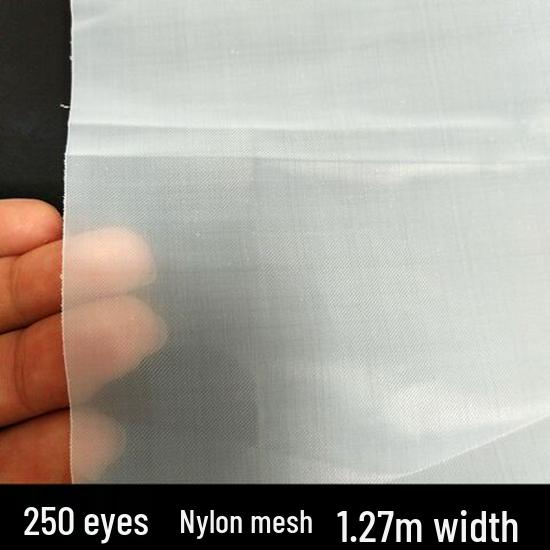 Çok Yönlü Naylon Fileli Filtre Kumaşı: Boya ve İplik Filtreleme İçin 1,5-2m Genişlik, 100-300 Göz