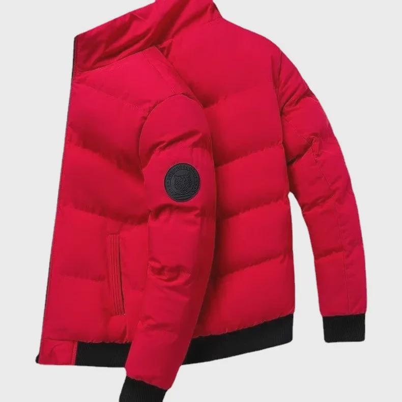 Men's 2023 Trendy Cotton-Padded Winter Jackets - Velvet Lined & Thickened for Autumn and Winter.