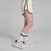 Reebok Color Block Lace-Up Knitted Casual Shorts Women shorts Off-White 24SRC606WGW2