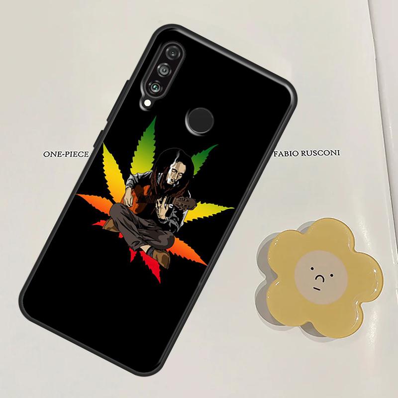 Bob Marley Hülle für Huawei Nova Y60 Y70 Y90 Y61 Y91 3i 7i 8i 11i Nova 9 10 SE 11 Pro P20 P40 P30 Lite
