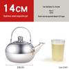 Large Capacity Stainless Steel Teapot - Ideal for Hotels, Restaurants, or Outdoor Use