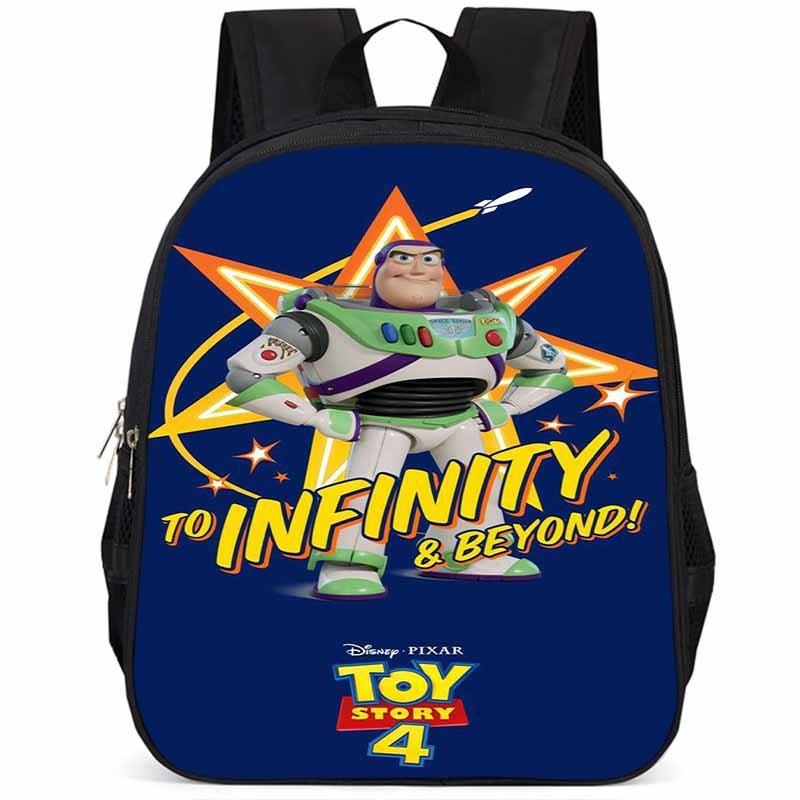Buzz Lightyear 15-inch Large Capacity Backpack Lightweight Durable Oxford School Bag