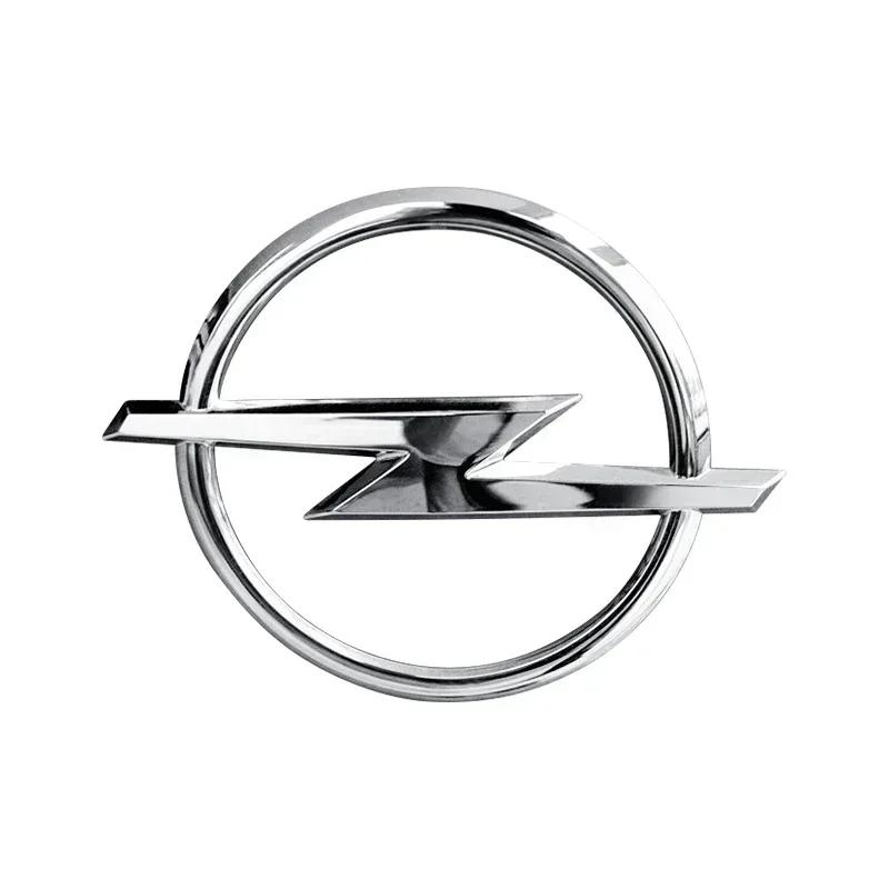 

145mm 3D ABS Black/Silver Car Front Grille Hood Bonnet Emblem Rear Trunk Badge Logo Sticker For Opel Astra Insignia Corsa Zafira