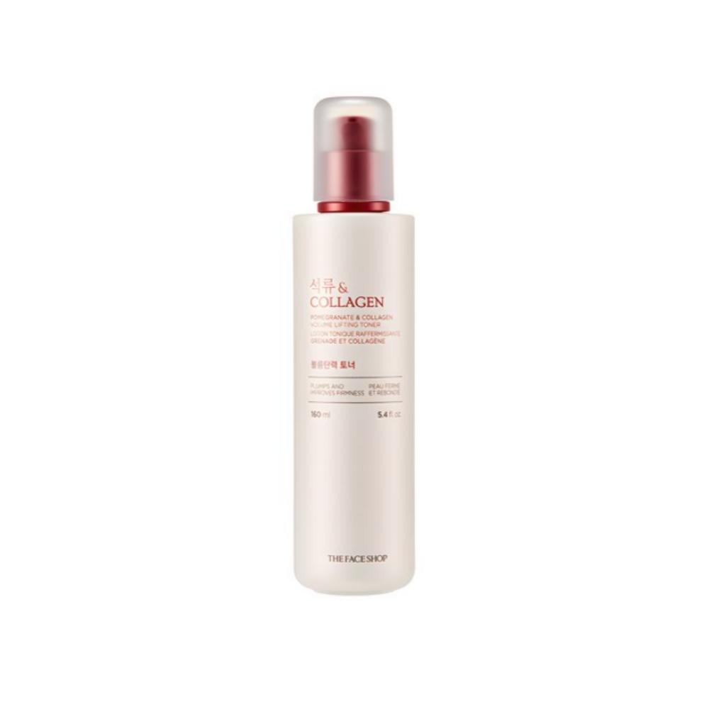 [The Face Shop] Pomegranate & Collagen Voulume Lifting Toner & Emulsion Toner 160ml x 1