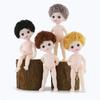 12cm Height 1/12 Doll Body White Skin 6 Inch Jointed Dolls  For Children Birthday Gifts