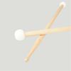 Double Head Drum Hammer Practice Playing Drum Mallets Timpani Drumsticks Percussion Instrument Felt Head Drum Sticks