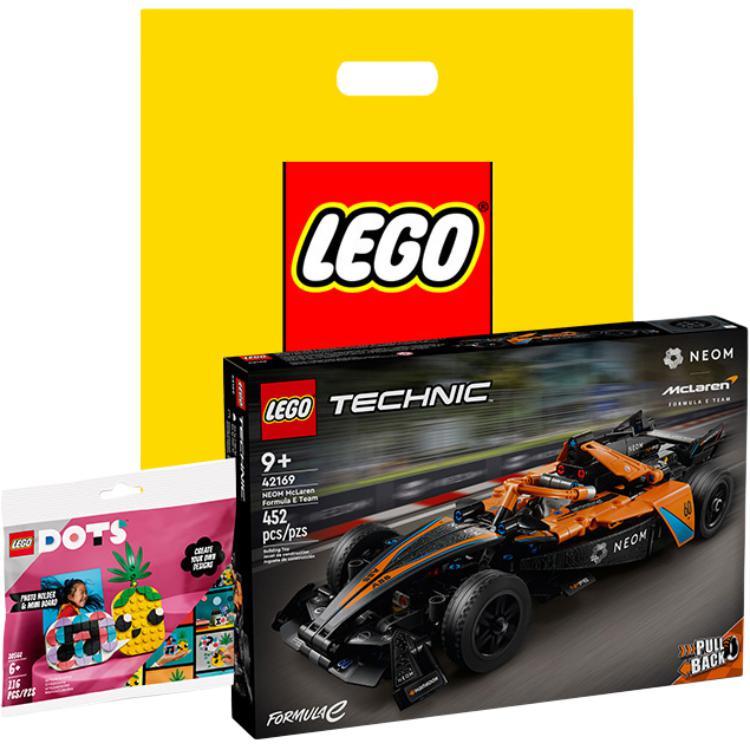 LEGO NEOM McLaren Formula E Race Car Building Blocks 42169