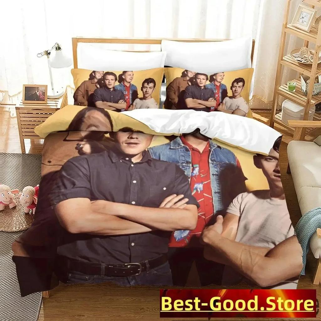 3D Arctic Monkeys Beding Set Print Bed Linen Set With Pilowcase Bed Soft Duvet Cover Soft Single Double Quen Super King-Sized Dimensionsd Dimensions