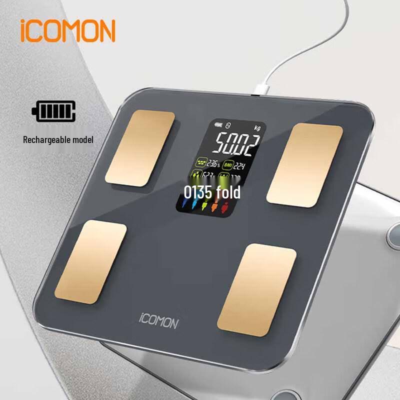 

ICOMON Smart Rechargeable Body Fat Scale