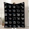 Watch Dogs 2 Throw Kid-Friendly Flannel Throw Blanket Soft Warm Anti-Static Washable All Season