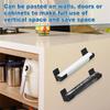 M-Modern-4Pcs Trash Bag Holder,Trash Bag Dispenser Roll Holder Wall Mount Shopping Grocery Bag Roll Holder For Cabinet Kitchen