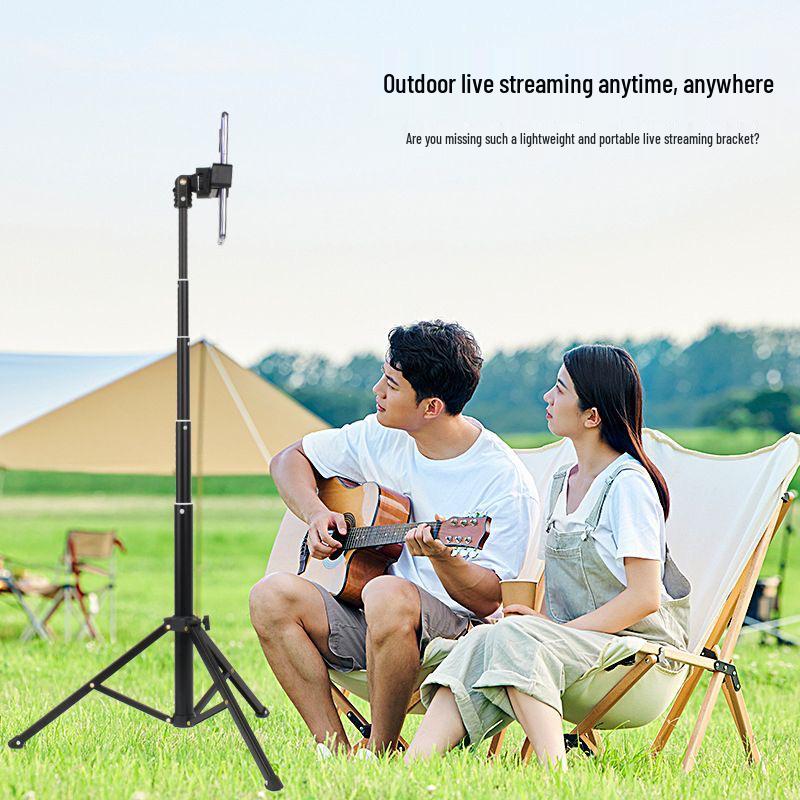 Foldable Phone & Camera Holder Tripod for Live Broadcast & Photography