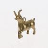 Solid Brass Goat Sculpture Chinese Zodiac Sheep Figurine Exquisite Mini Animal Statue for Desk Decor Collection Gift