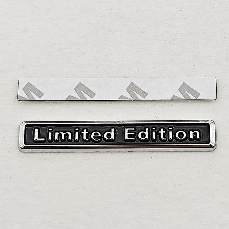 3D Metal Chrome Sticker Car Styling Limited Edition Emblem Badge Motorcycle Decal For Suzuki Honda Kawasaki Toyota YAMAHA