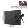 Photo Albums 80 Black Pages Memory Books A4 Craft Paper DIY Scrapbooking Cover Album Set for Wedding Birthday Anniversary Gifts