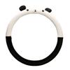 Car Cartoon Steering Wheel Cover Creative Cute Car Handle Gloves Winter Plush Steering Wheel Cover