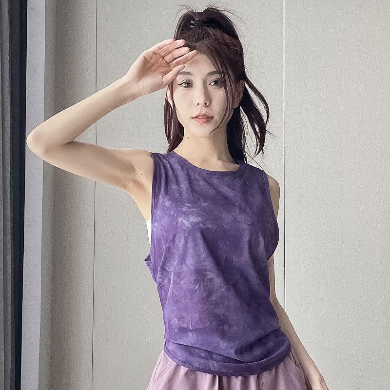 Damski zestaw do biegania i jogi 2025 szybkoschnący: Letnia kamizelka pulowerowa ze spodenkami