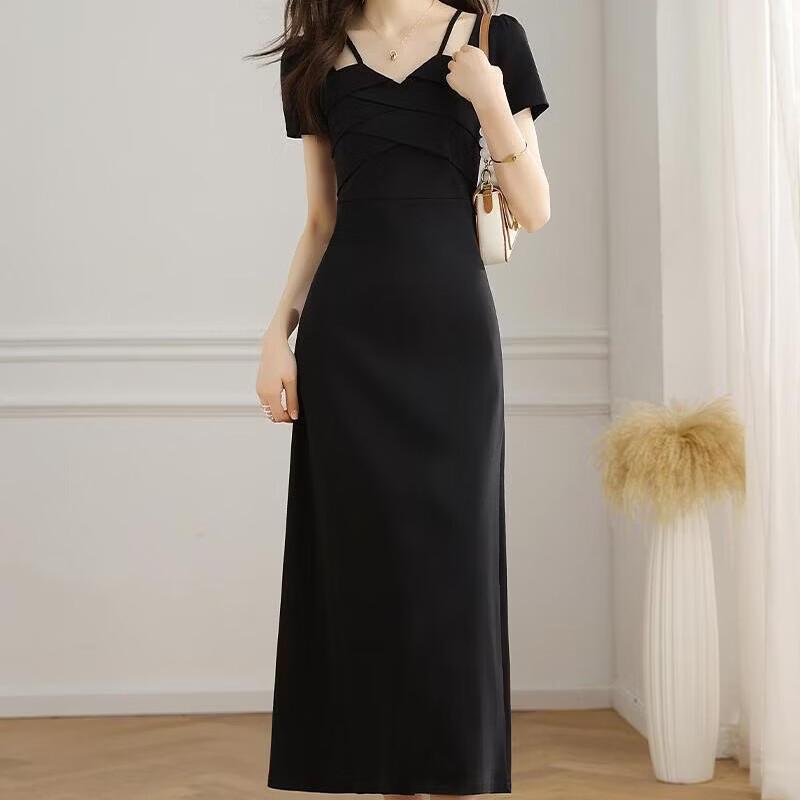 La Chapelle A-Line Waist-Cinching Dress